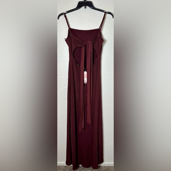 NWT Birdy Grey Benny Dress in Crepe Cabernet - Picture 5 of 6